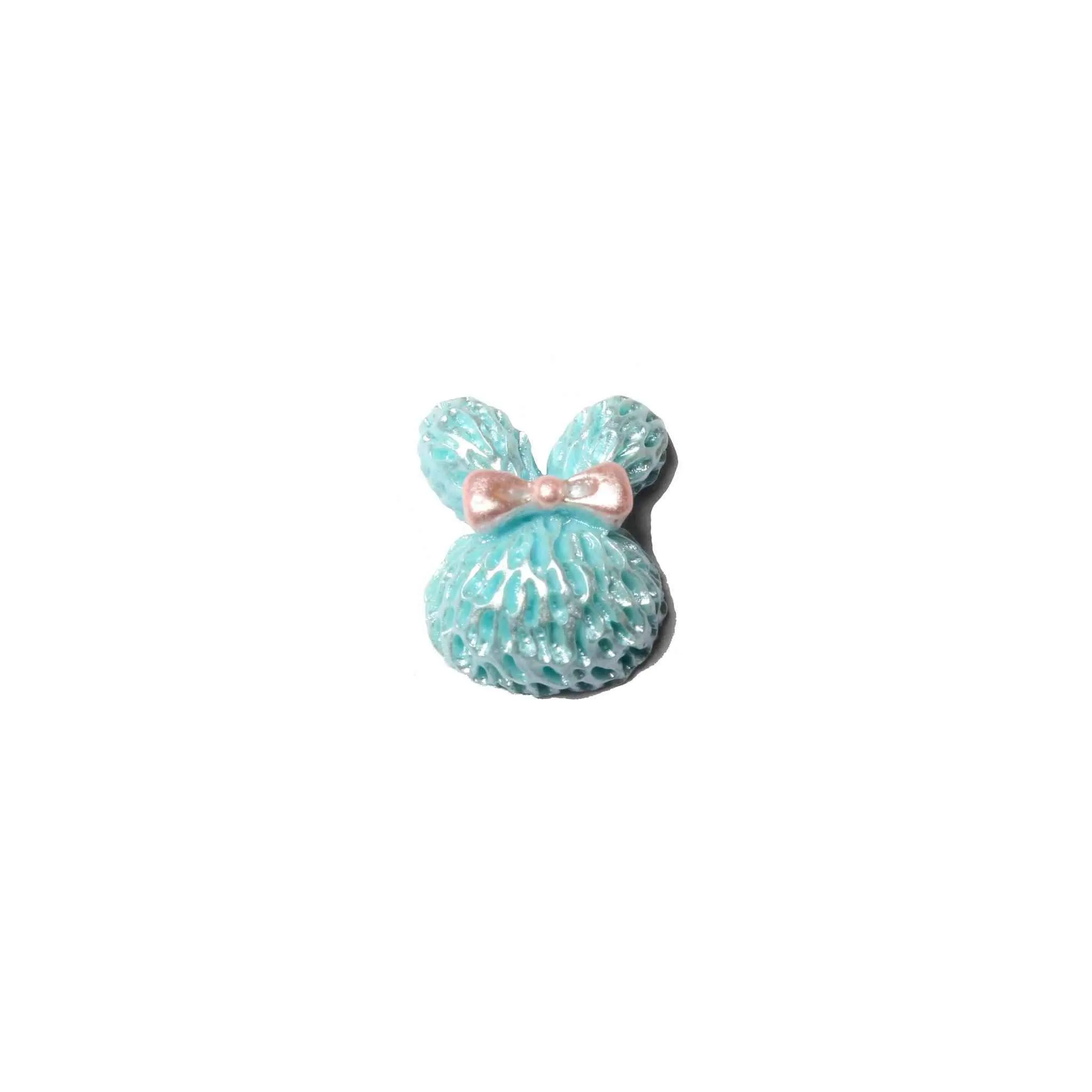 🐻🐰 Flat Base Resin Cabochons - Teddy & Bunny Designs for DIY Crafts & Decor! 🌈