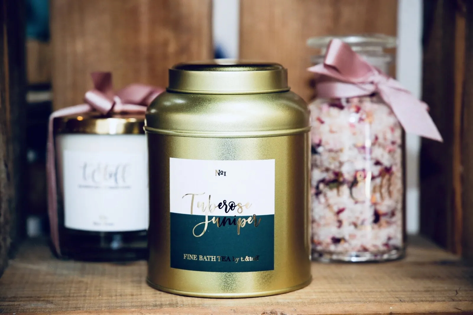 №1 Tuberose   Tonka Bath Tea