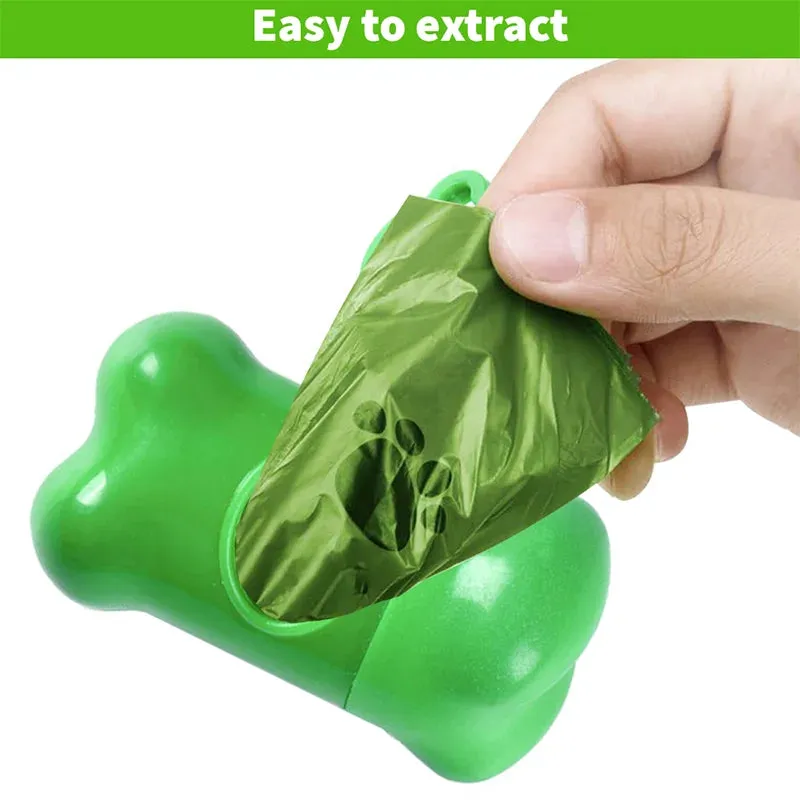 10/20/50pcs Dog Poop Bags Disposable Pet Waste Bags Dog Up Clean Bag Dispenser Outdoor Clean Pet Supplies