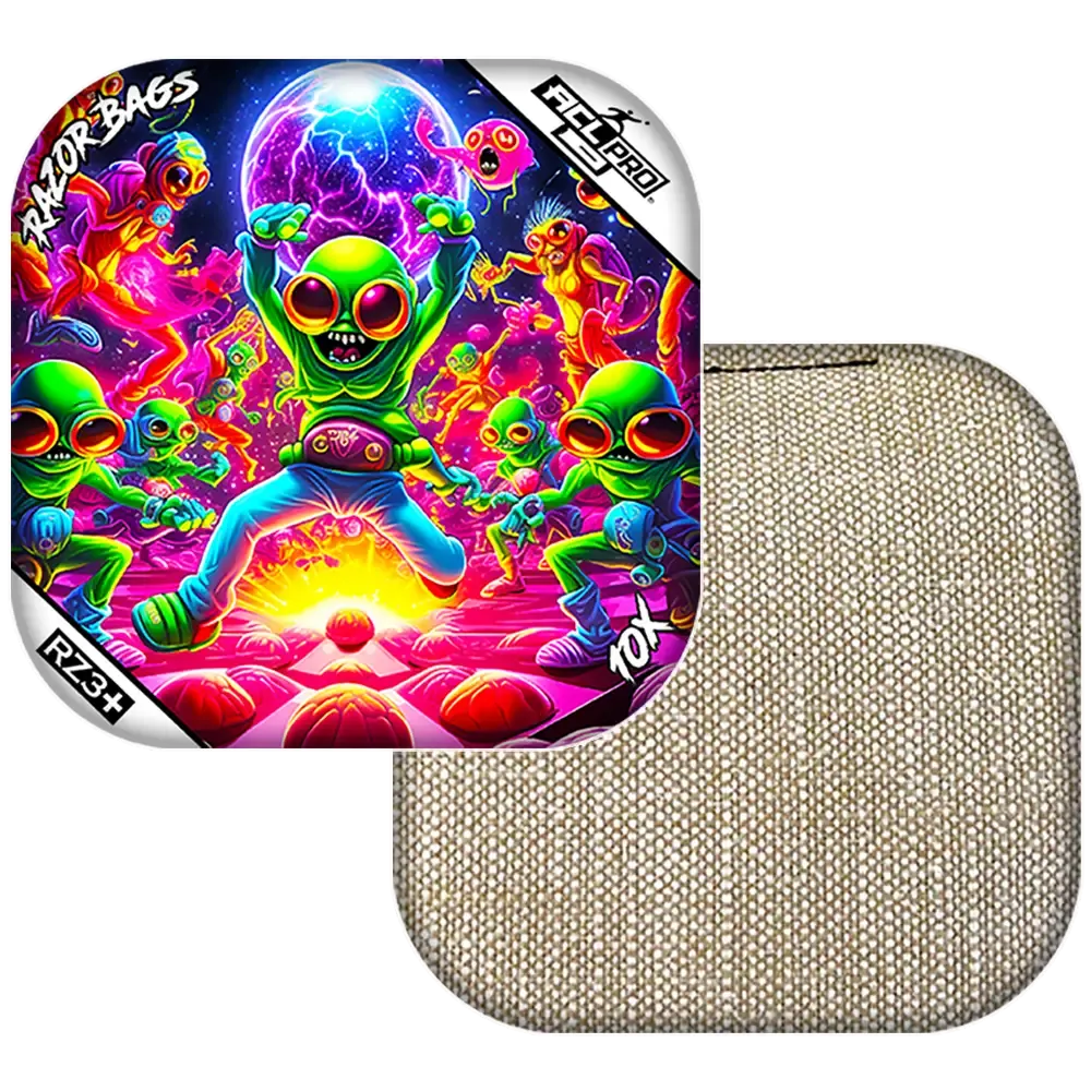10X | Alien Dance Party | ACL PRO Razor Cornhole Bags