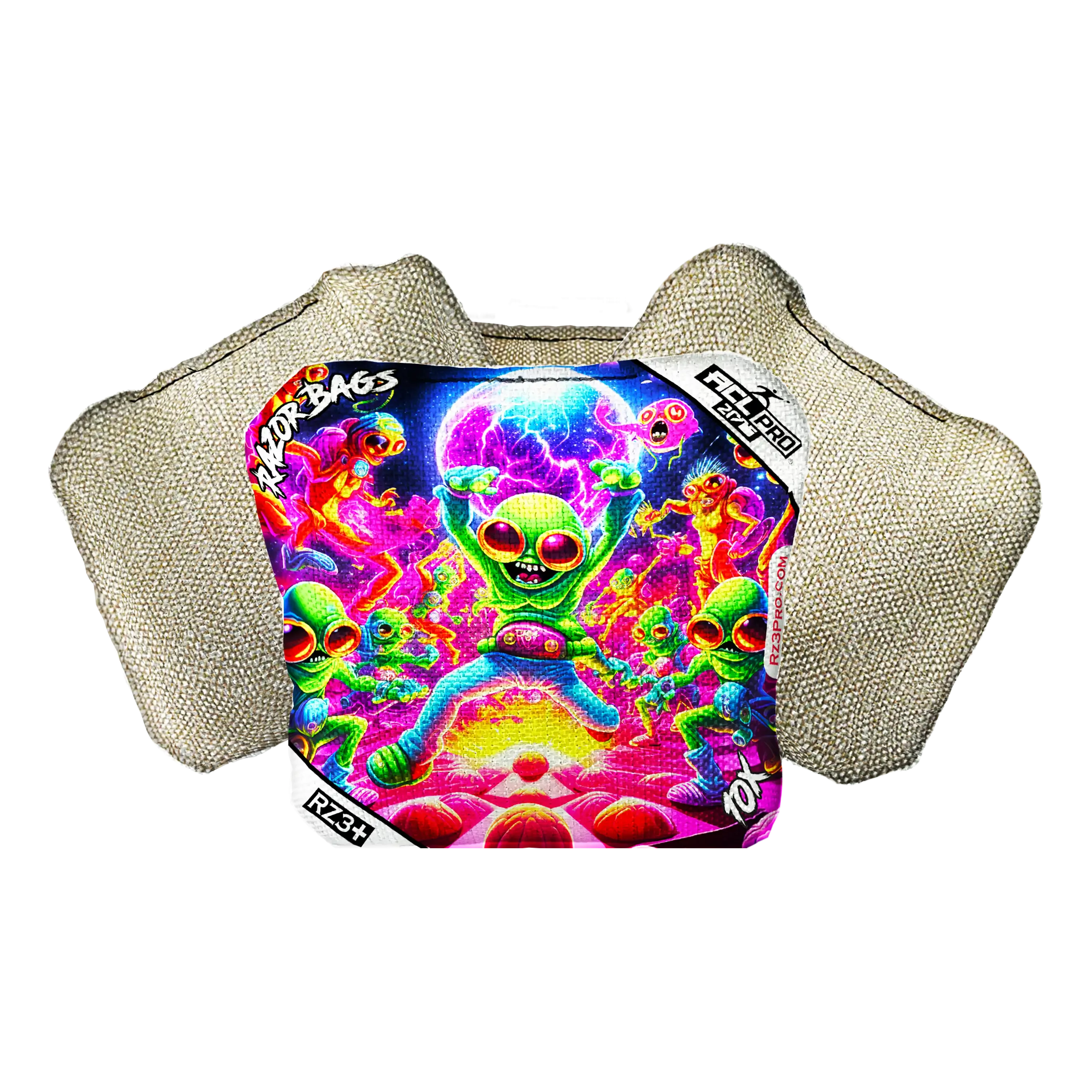 10X | Alien Dance Party | ACL PRO Razor Cornhole Bags