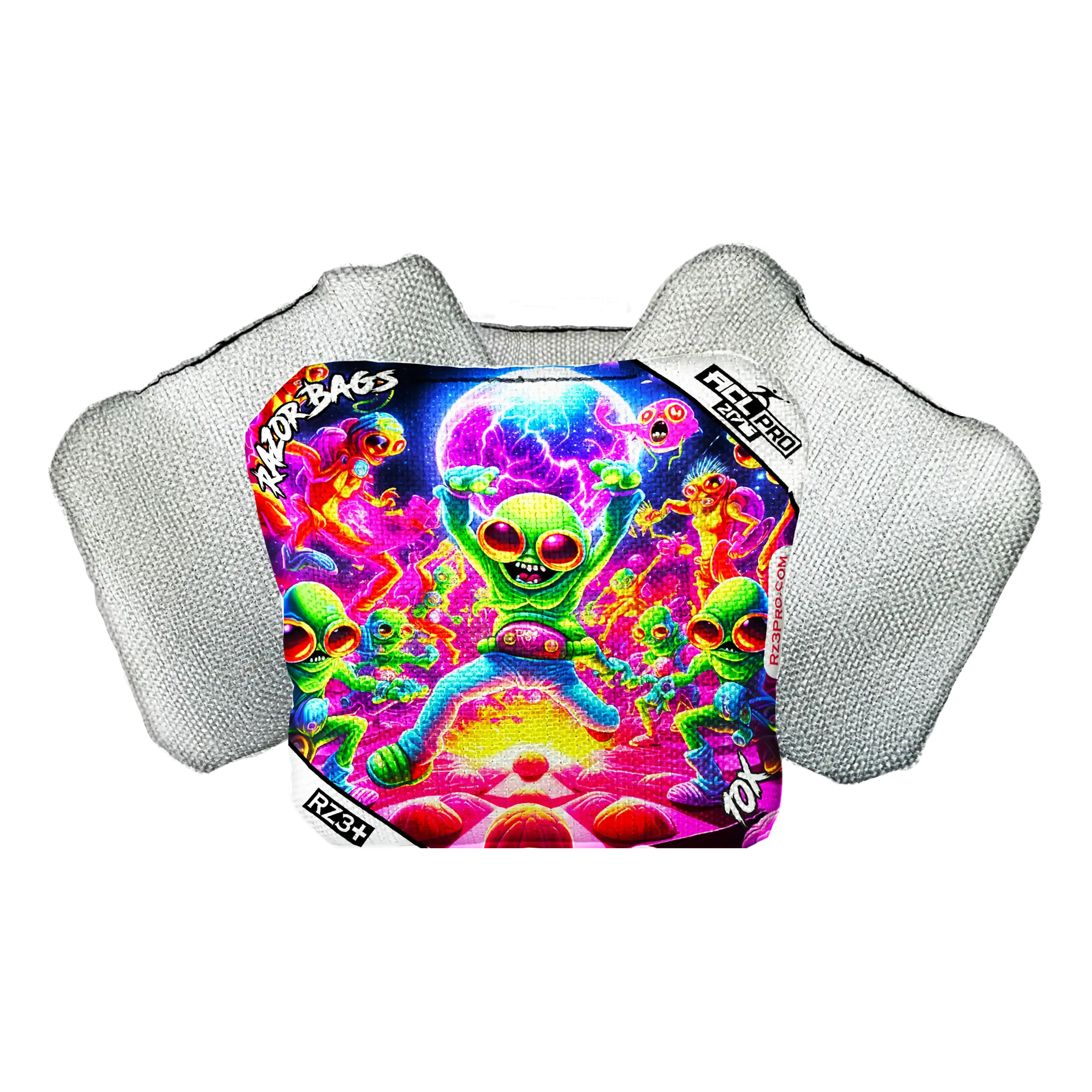 10X | Alien Dance Party | ACL PRO Razor Cornhole Bags