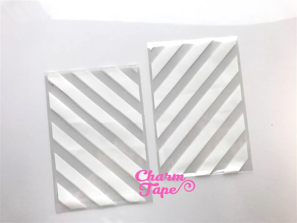 20/50/100 bags White Stripes Cello Bags // Poly Bags // Simple bags // Party Thank You Bags Set CB34