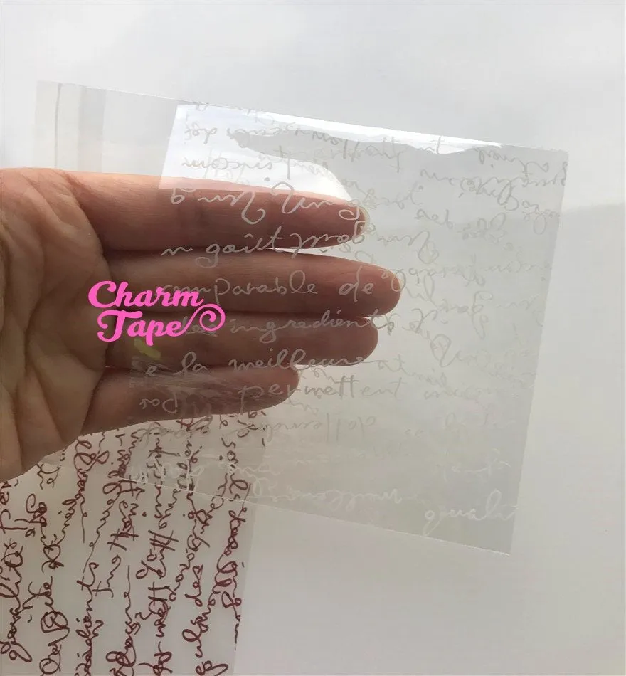 20/50/100 bags Writing Cello Bags // Poly Bags // Self Sealing bags // Wedding Favor Bags // Party Bags Set CB21