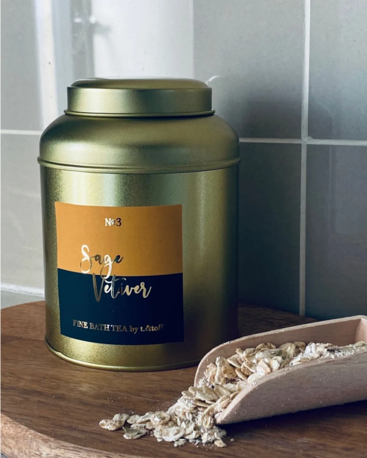 №3 Sage   Vetiver Oat Bath Soak