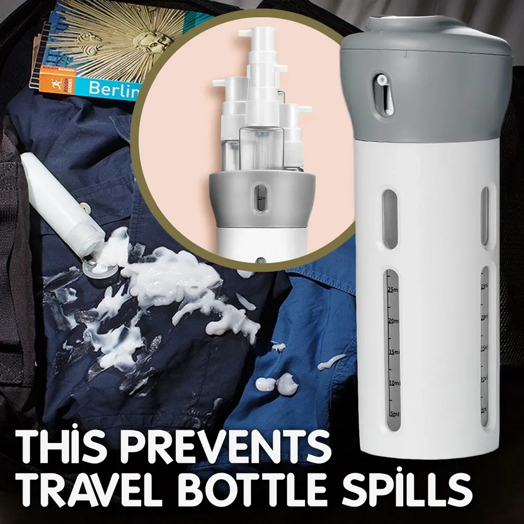 4-IN-1 LOTION SHAMPOO GEL TRAVEL DISPENSER