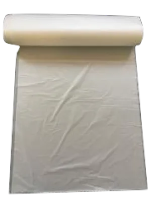 40X48 -45-50 GALLON CLEAR 12 MIC  HEAVY TRASH BAGS 250CT