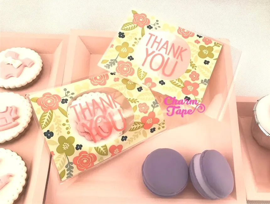 50 bags Thank You Bags // Cello Bags // Poly Bags // Self Sealing bags // Wedding Favor Bags // Party Thank You Bags Set CB11 10x13 cm