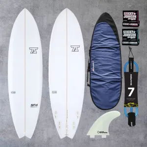 7S SUPERFISH FISH SURFBOARD PACKAGE