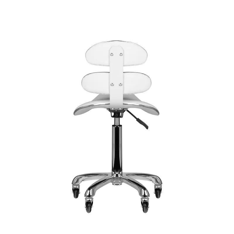 ActiveShop Roll Speed AM-880 Cosmetic Stool White