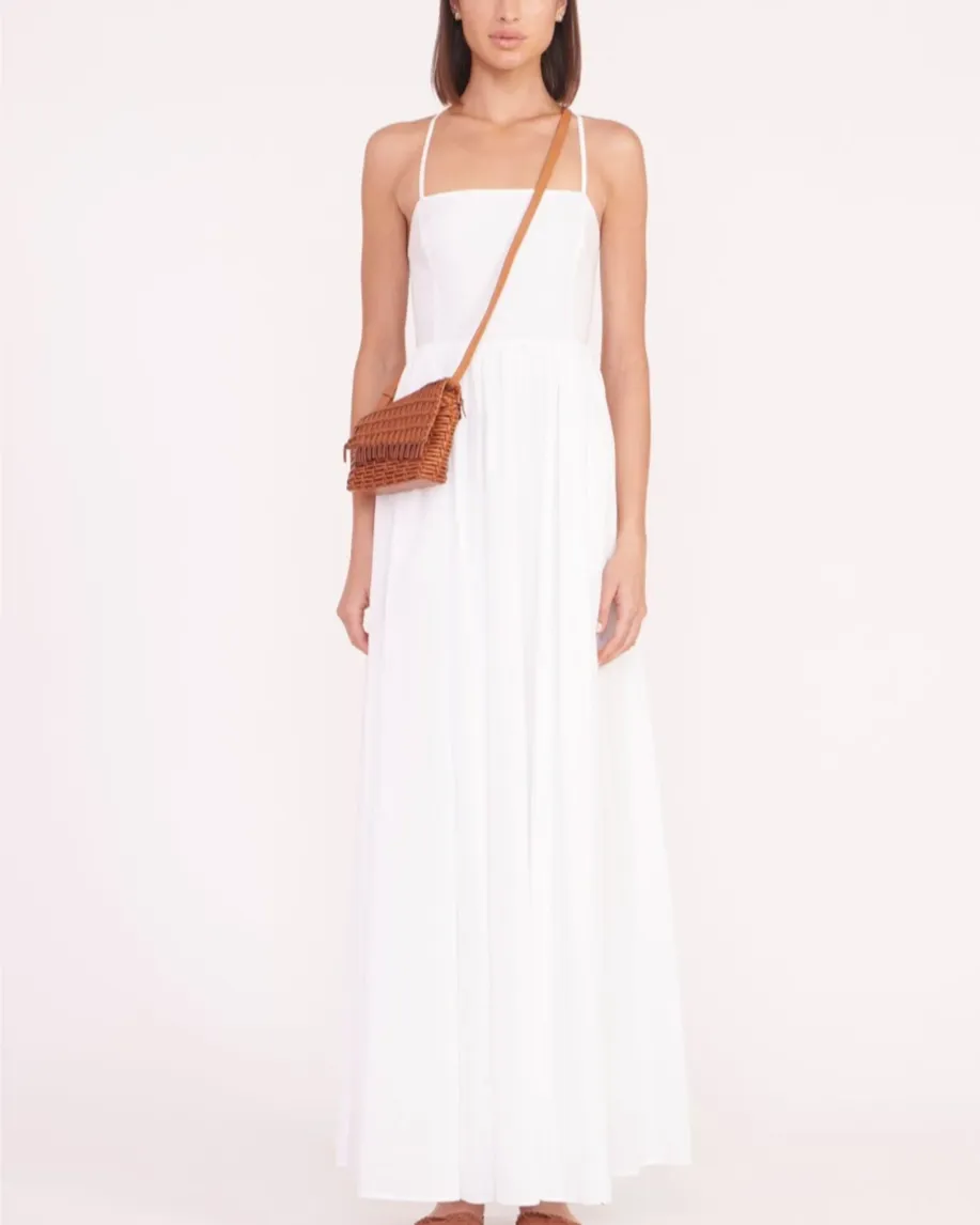 Acute Woven Crossbody Bag | Tan