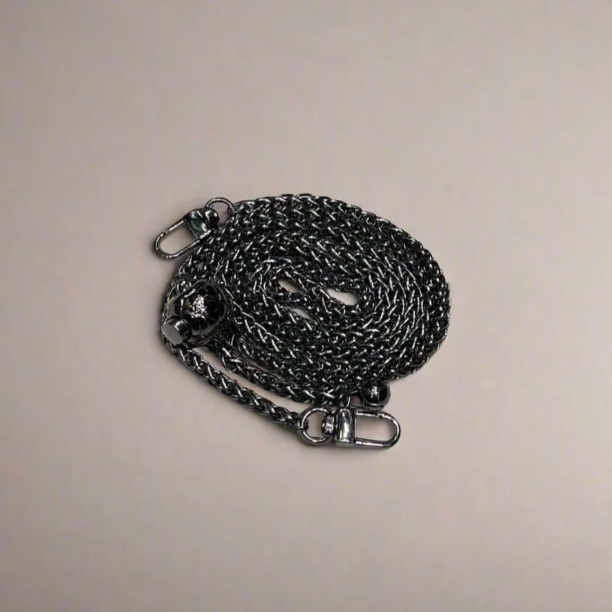 Adjustable 5mm plait weave metal chain