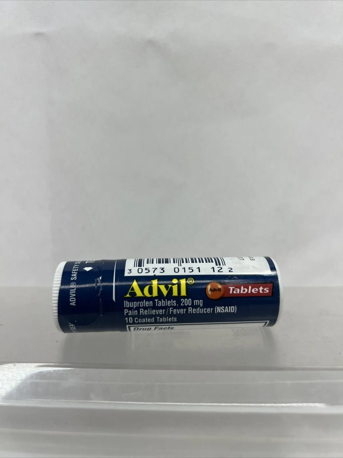 Advil Ibuprofen 200mg Pain Reliever Fever Reducer NSAID 10Tablets Travel 4/23