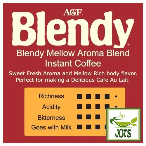 (AGF) Blendy Mellow Aroma Blend Instant Coffee