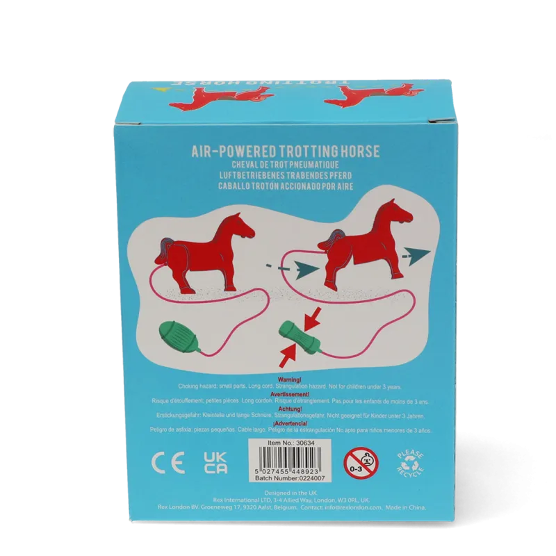 Air Powered Trotting Horse