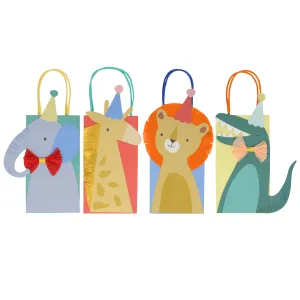 Animal Parade Party Bags, Pack of 8