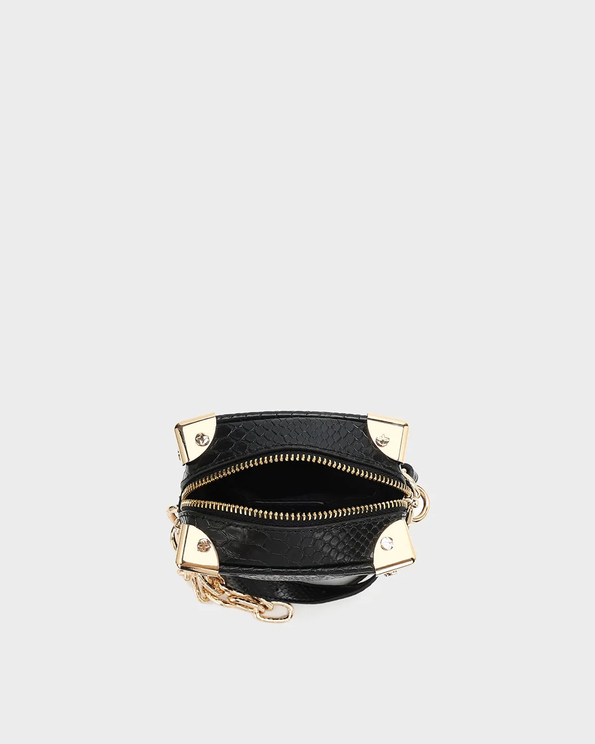 Apollo 1 Boxy Chic Messenger Bag in Black