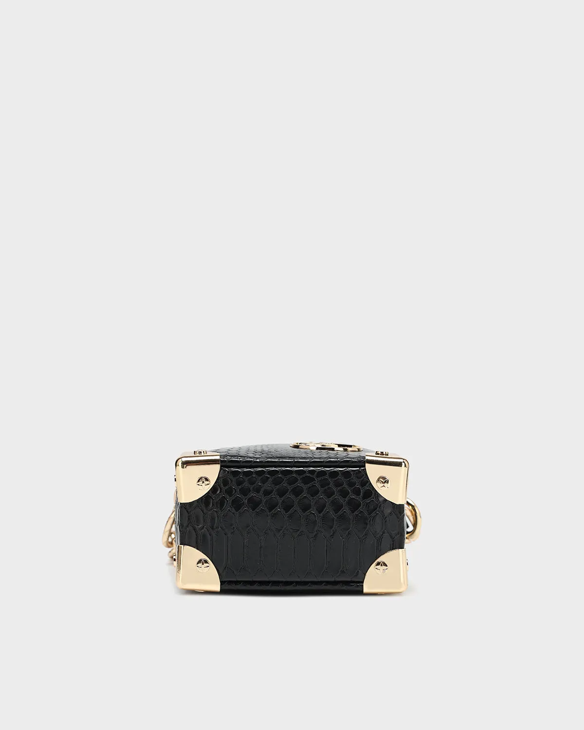 Apollo 1 Boxy Chic Messenger Bag in Black