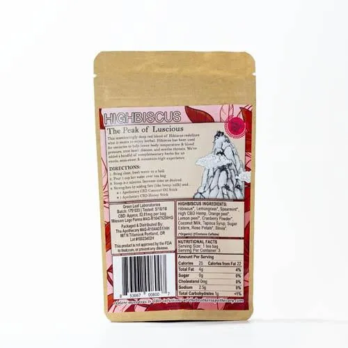 APOTHECARY CBD HEMP TEA | HIGHBISCUS