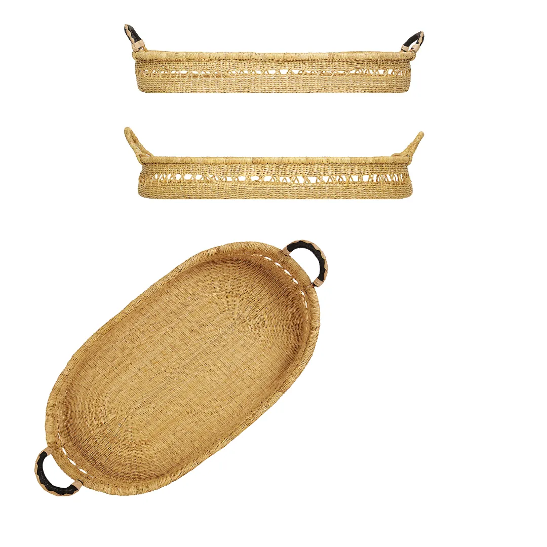 Baby Changing Basket - Vintage Net
