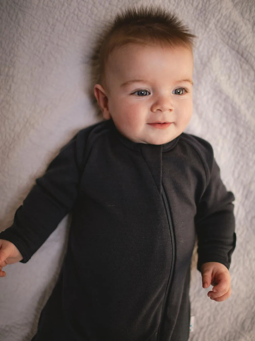 Baby Merino Zip Sleepsuit