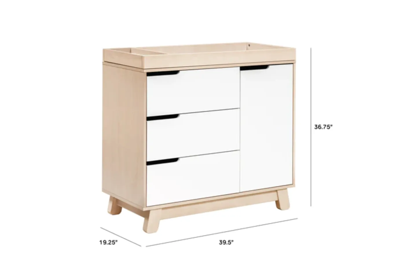 Babyletto Hudson 3-Drawer Dresser With Tray
