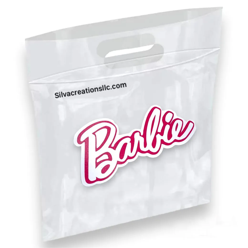 Barbie Themed Zipper Bag with Handles / 10 pcs.