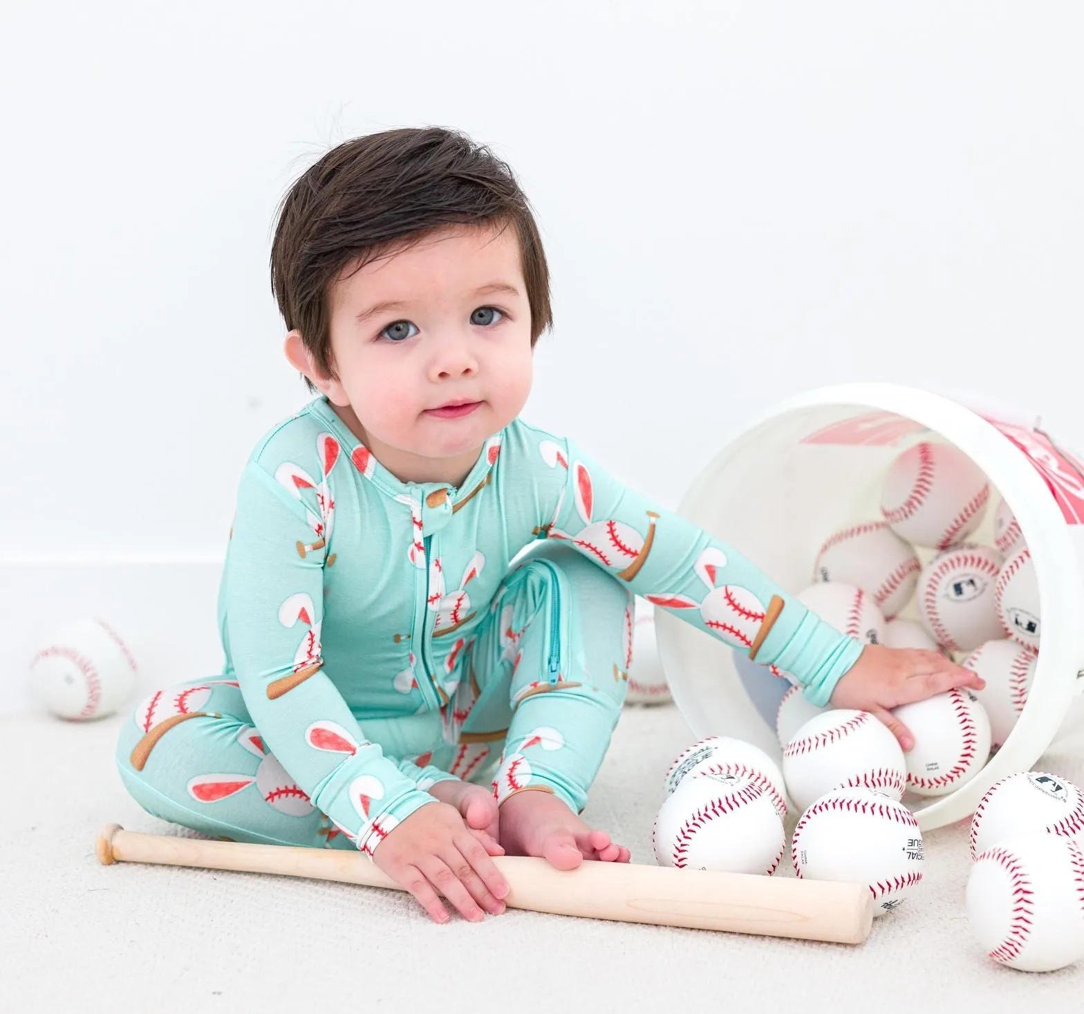 baseball bunnies convertible romper