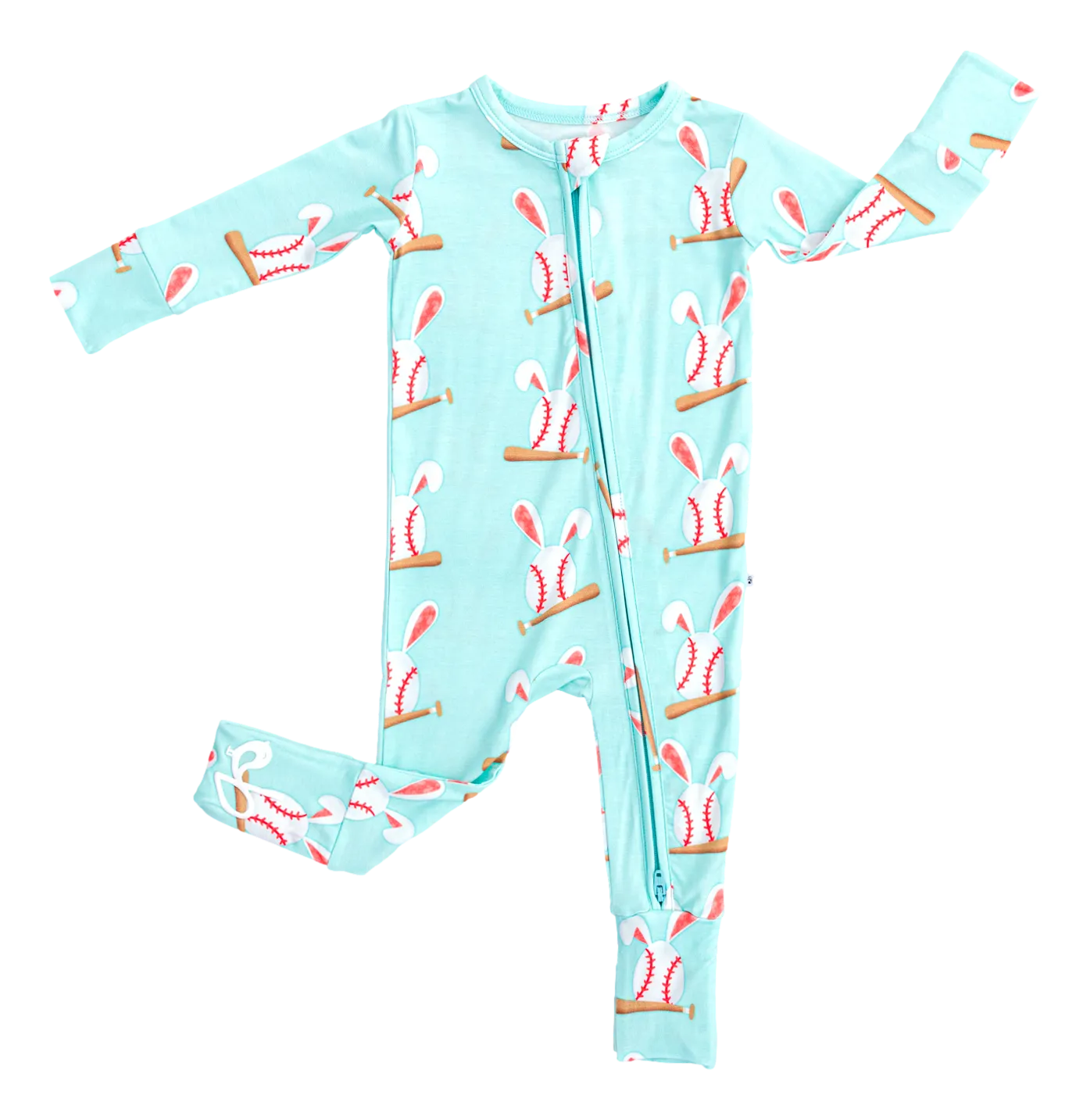 baseball bunnies convertible romper