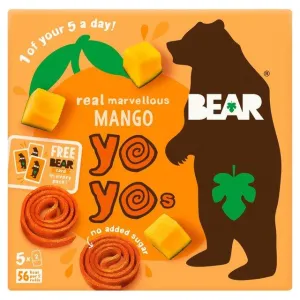 Bear | Yoyos - Mango Multipack | 5 x 20g