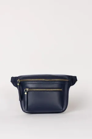 BECK'S BUM BAG - MIDNIGHT BLUE CLASSIC LEATHER
