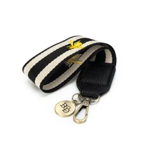 Bee Wrist Strap | Navy & White