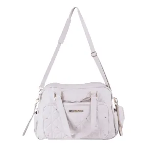Beige Bow Diaper Bag