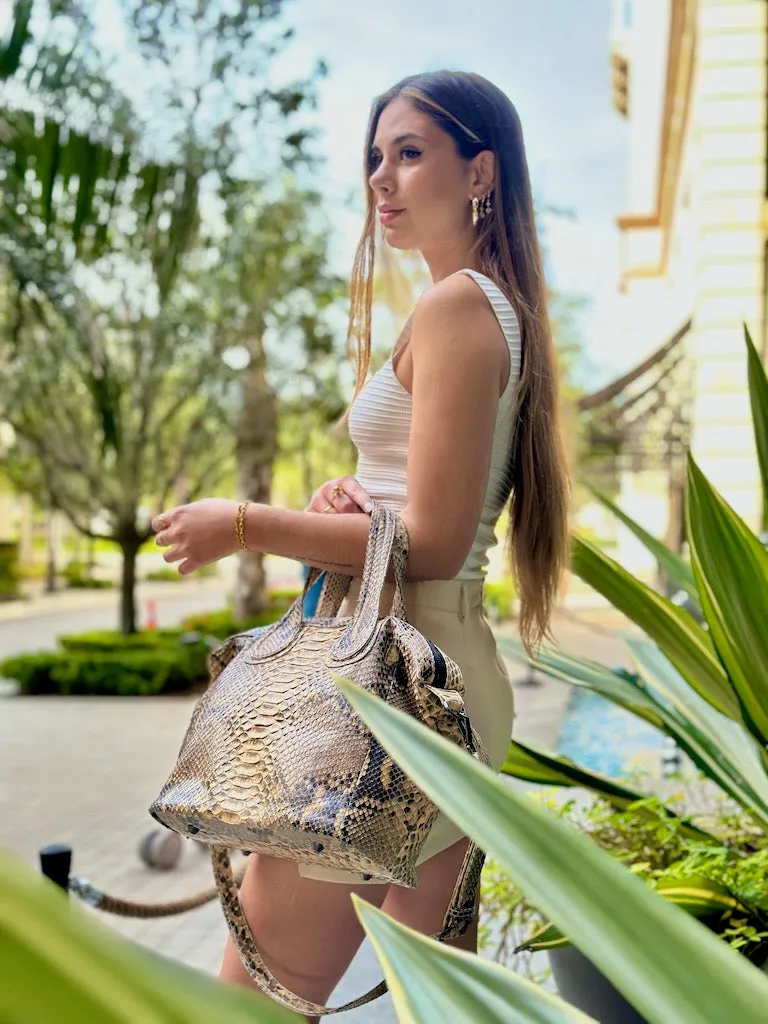 Beige Tote Bag Nightingale