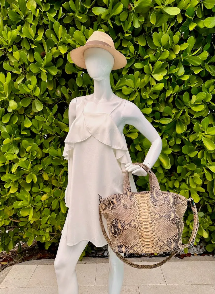 Beige Tote Bag Nightingale