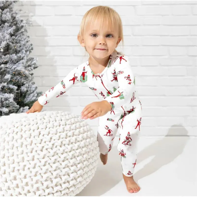 Bellabu Bear - Christmas Pajamas: The Elf On The Shelf Bamboo Sleepwear