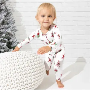 Bellabu Bear - Christmas Pajamas: The Elf On The Shelf Bamboo Sleepwear
