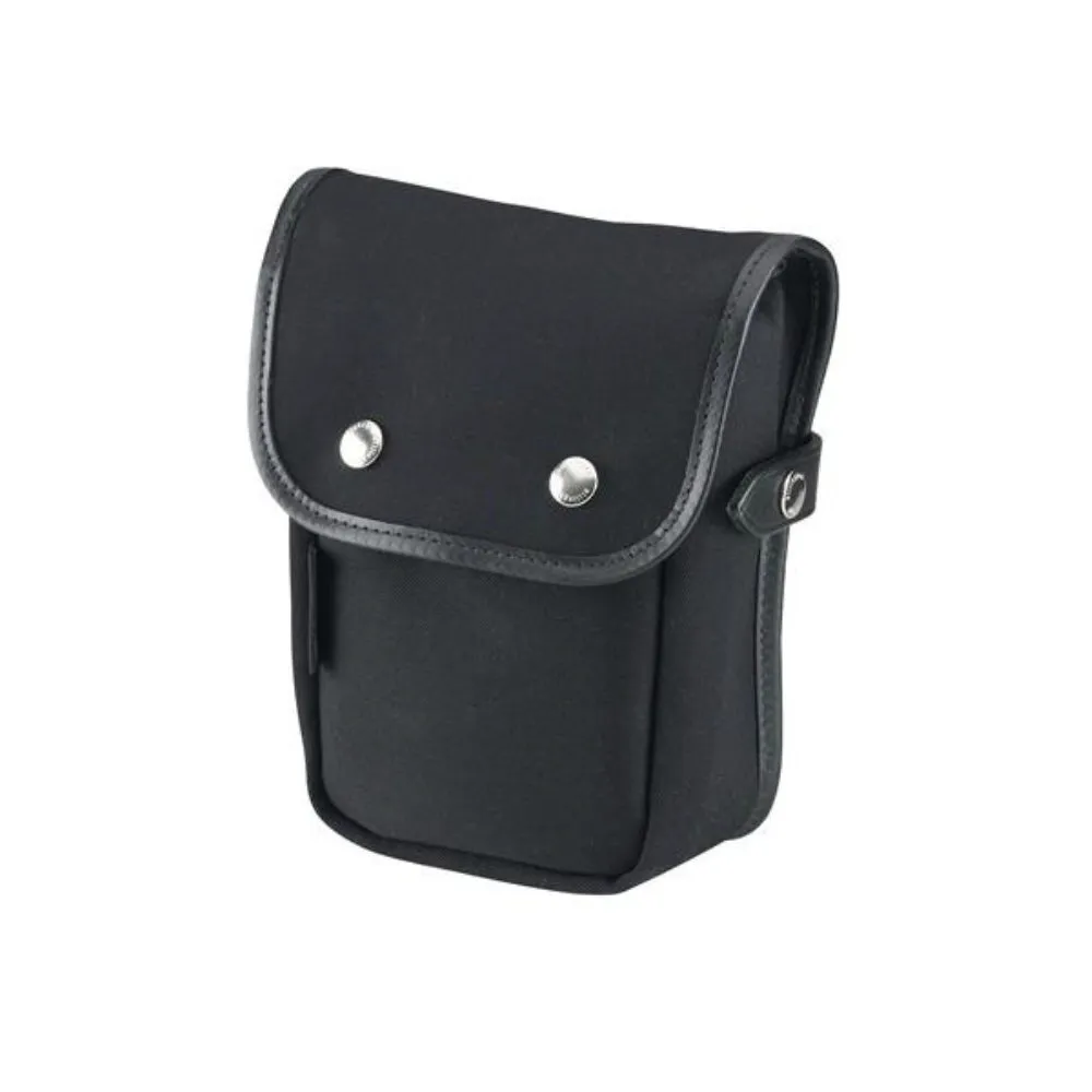 Billingham Delta End Pocket | Black with Black Trim, Canvas