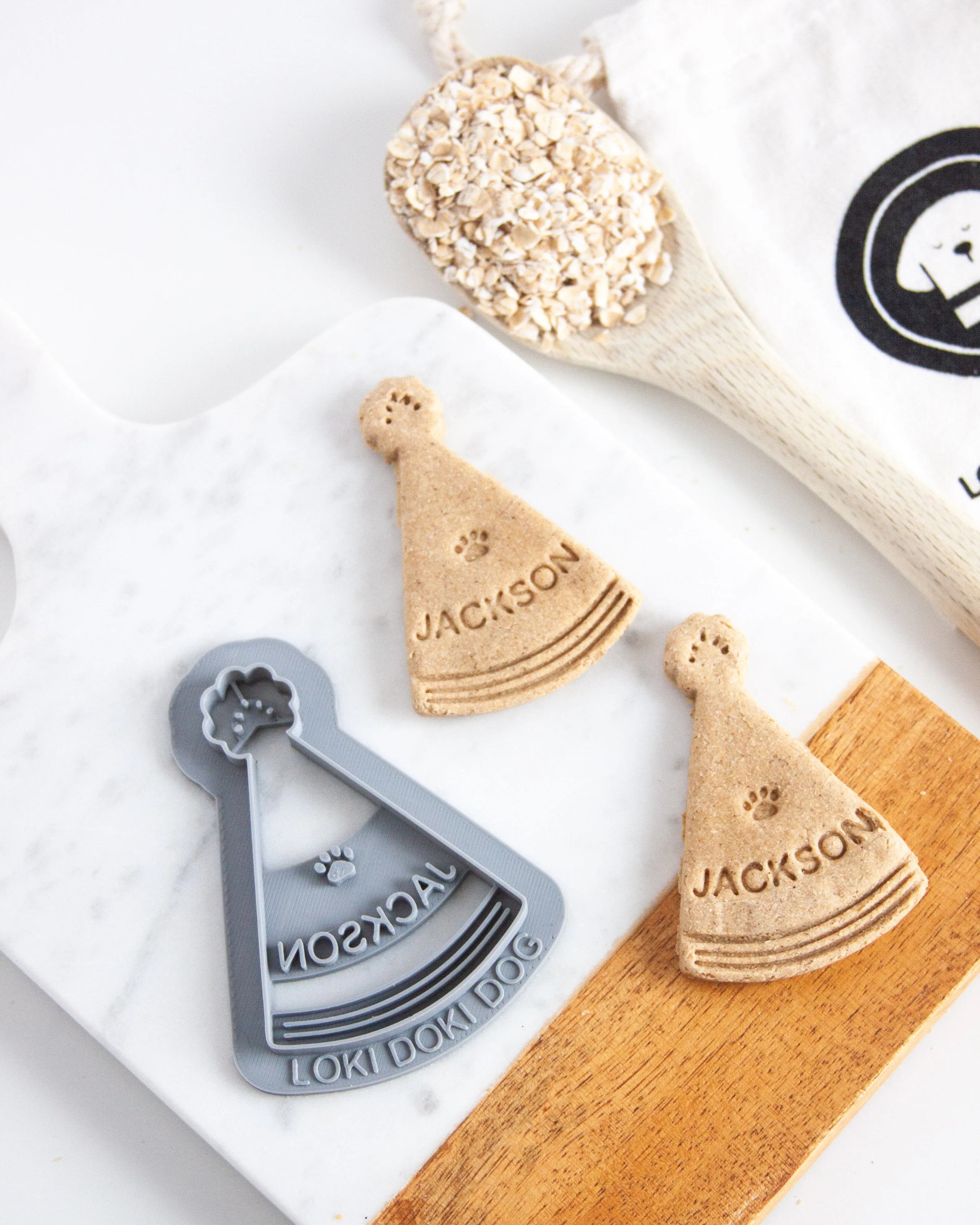 Birthday Party Hat Cookie Cutter (Personalization Available)