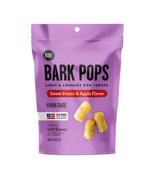 Bixbi Bark Pops Sweet Potato Apple Dog Treats