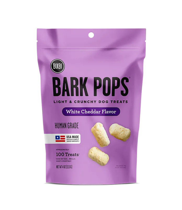 Bixbi Bark Pops White Cheddar Dog Treats