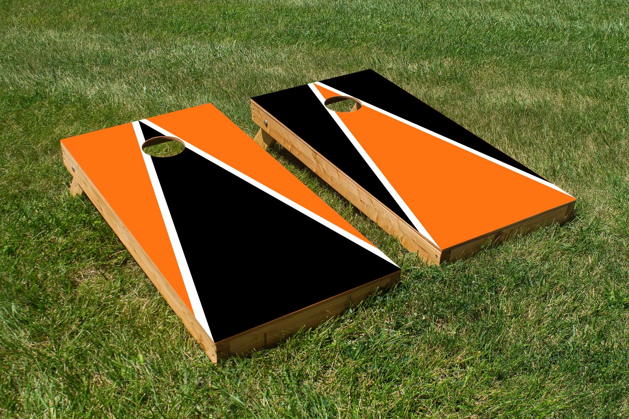 Black and Orange