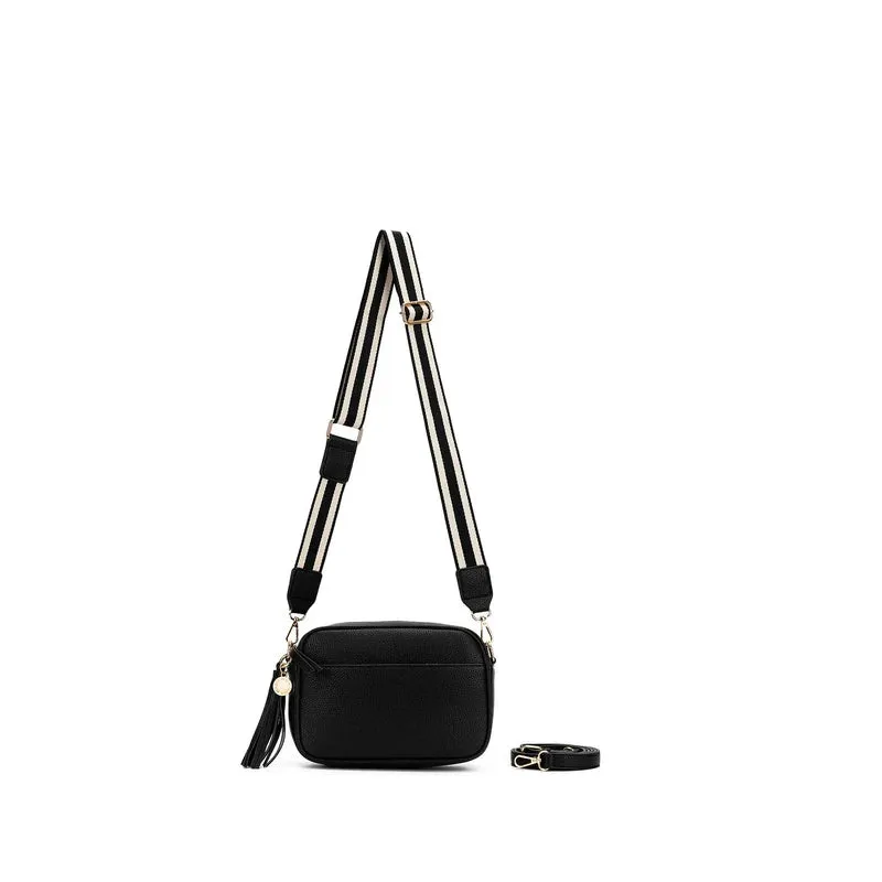 Black Caviar Indie Crossbody Bag Black