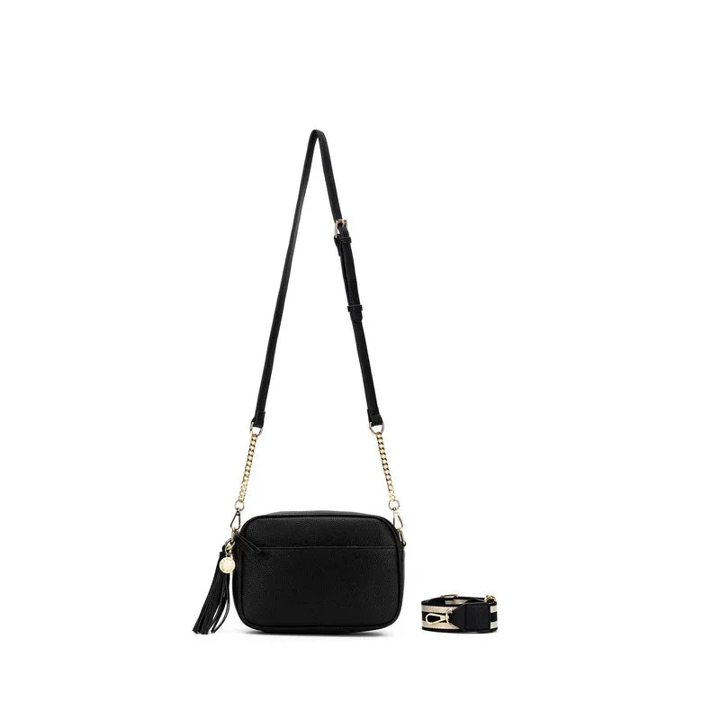 Black Caviar Indie Crossbody Bag Black