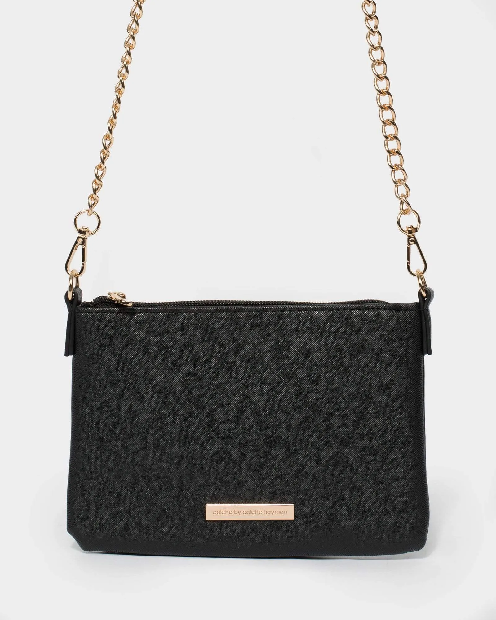 Black Chain Crossbody Bag