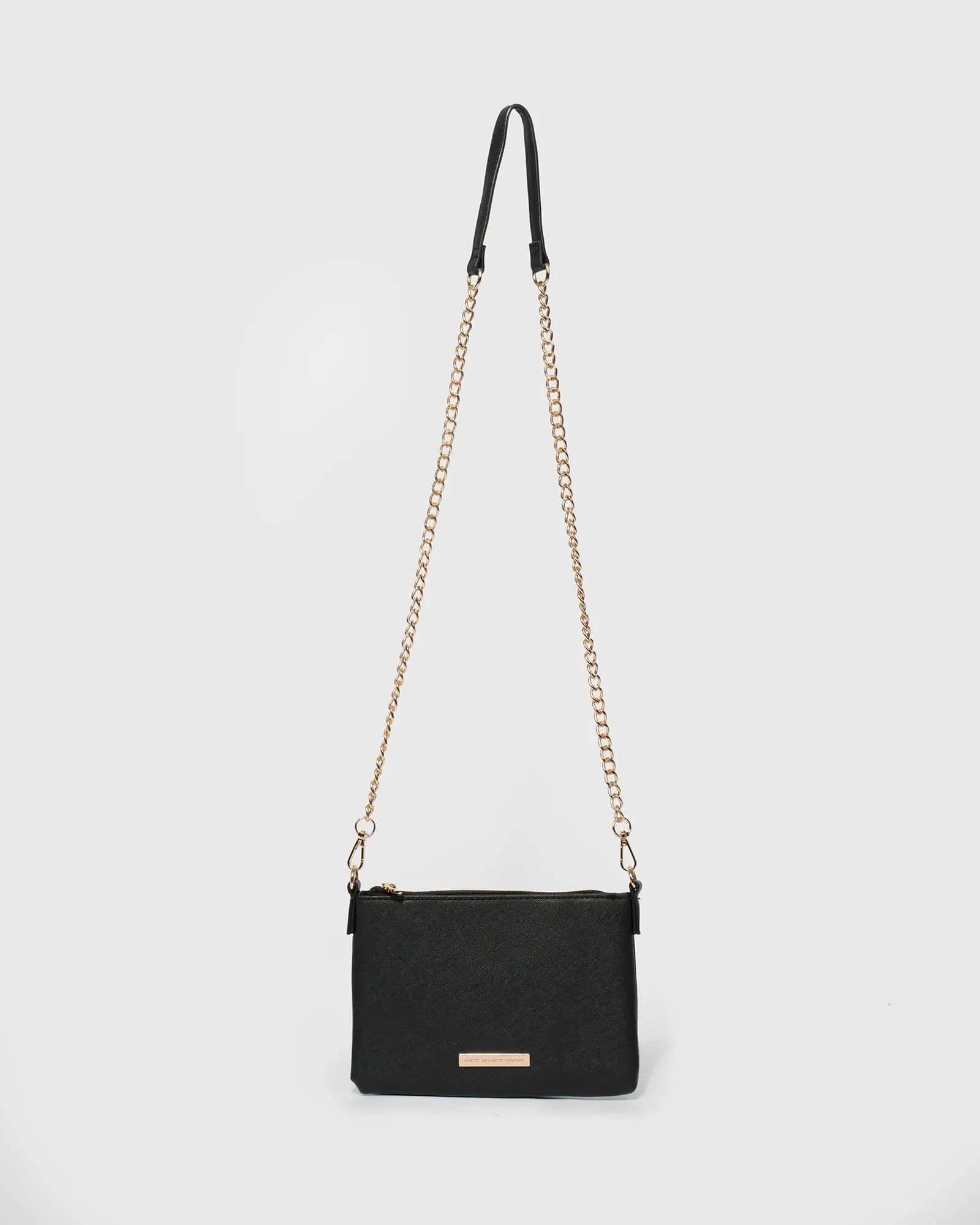 Black Chain Crossbody Bag