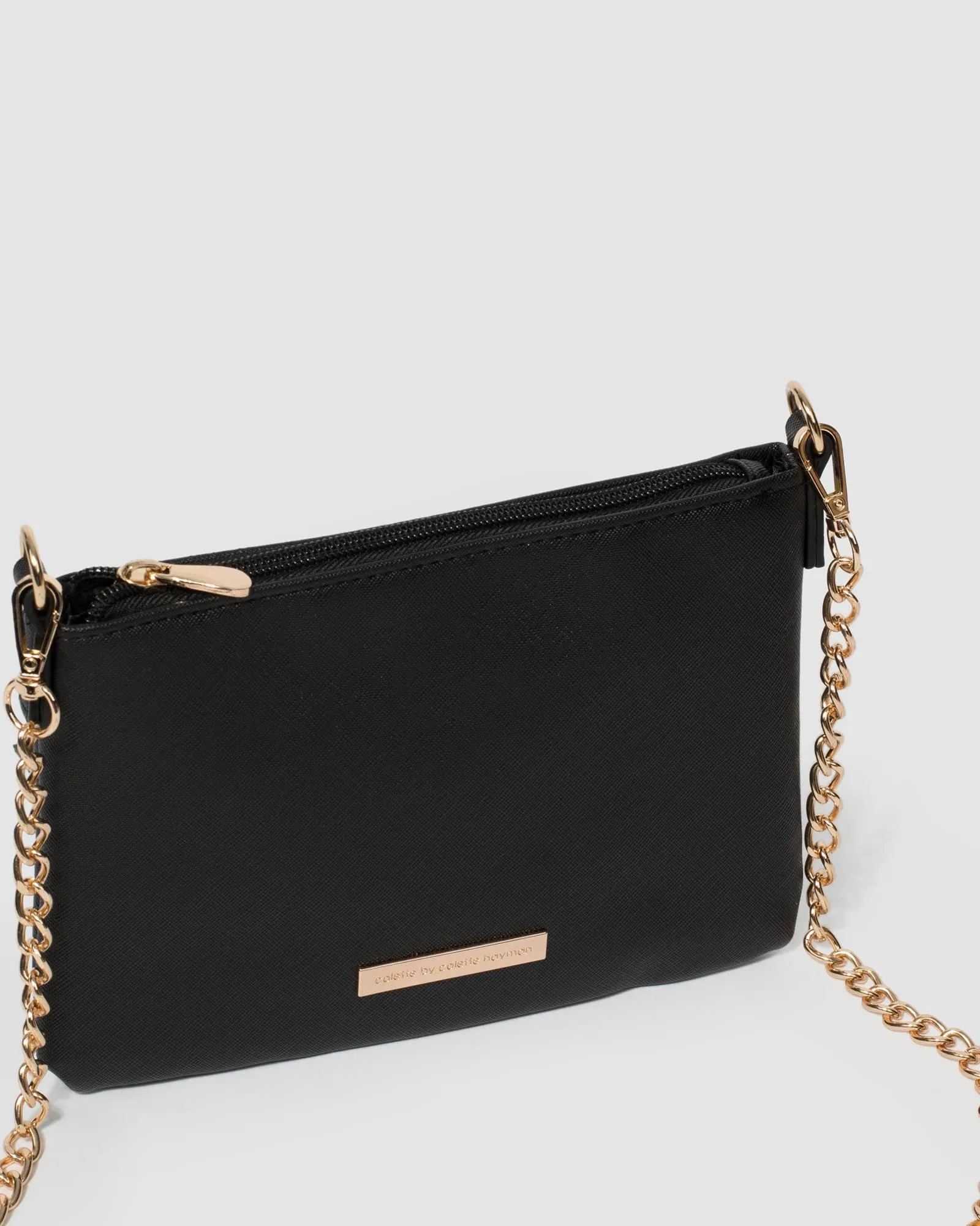 Black Chain Crossbody Bag