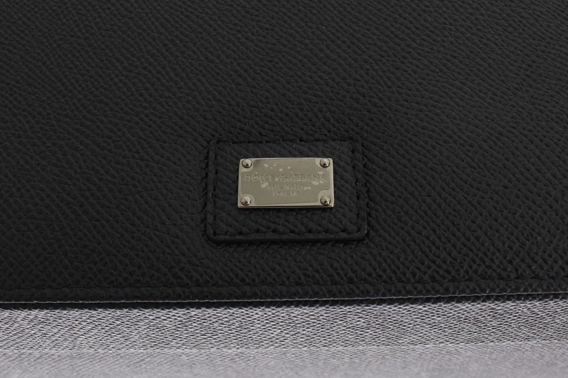 Blue Dauphine Leather Watch Jewelry Sunglasses Case