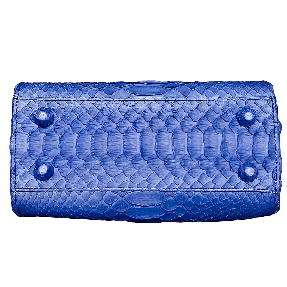 Blue Top Handle Bag