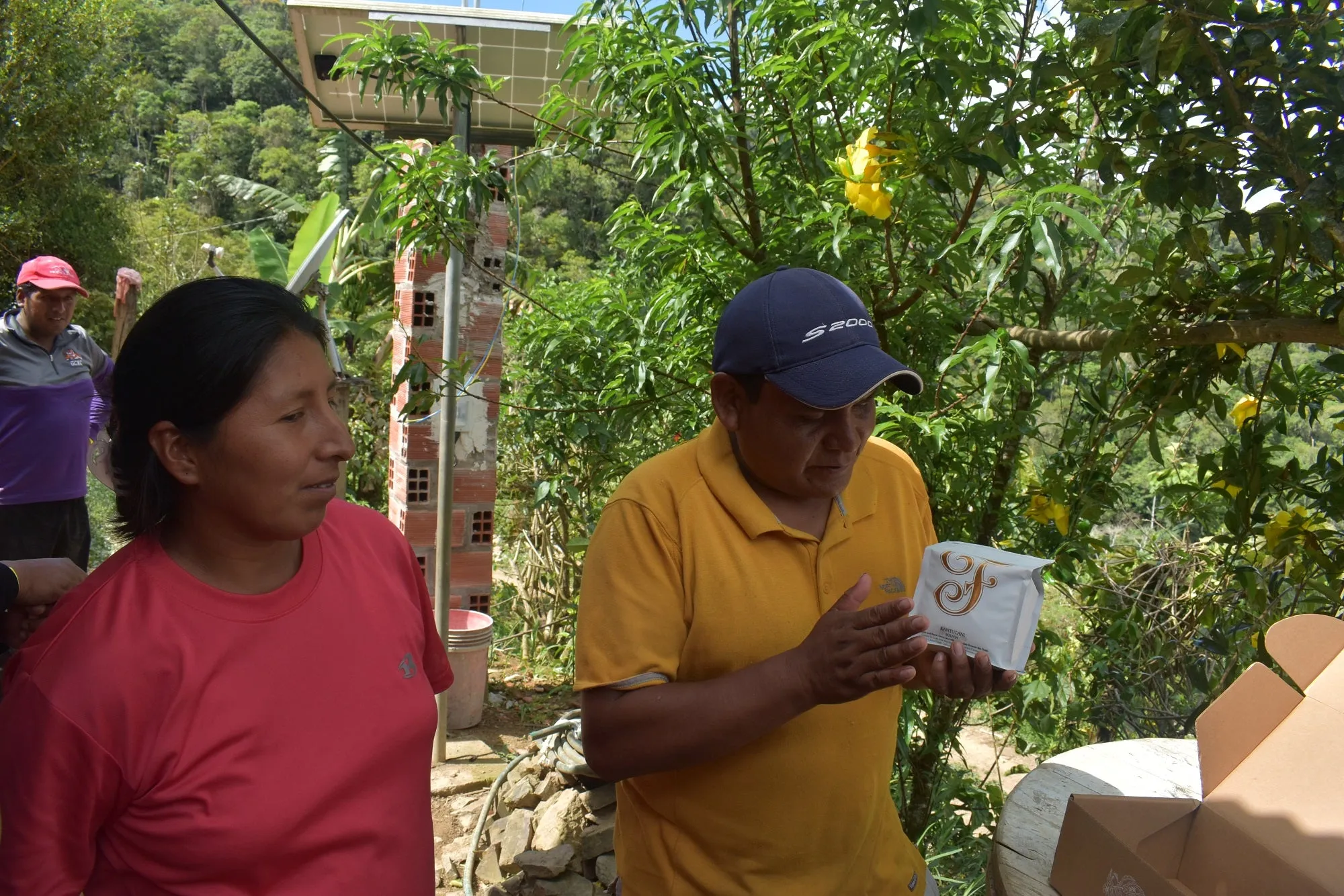 Bolivia Microlot: Juan Jose Machicado -Kantutani. Available at the Annex (CA), Continental (NJ) & Salisbury, MA. NEW FARMER!